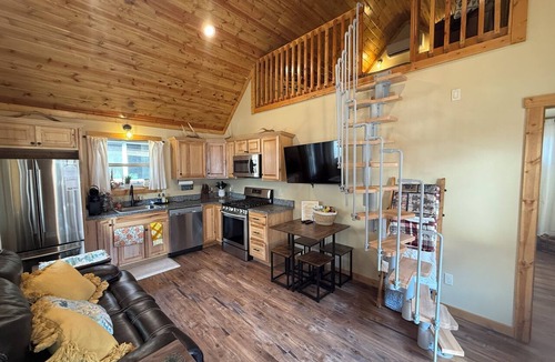 Riggins Cabin | Riverfront Cabin w/Loft in Riggins - Cozy Getaway!