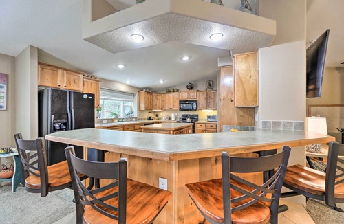 Irwin Cabin | Rustic Escape w/Deck, Hot Tub & Mountain Views