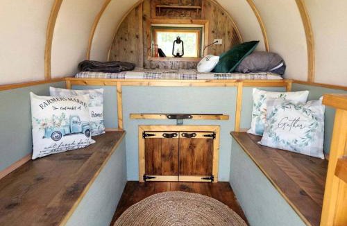Tetonia House | Rustic Sheep Wagon Glamping Retreat with Cowboy Ranch Views near Grand Tetons in Tetonia, Idaho