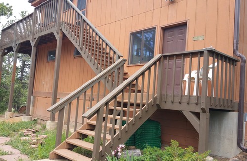 Red Feather Lakes Cabin | Secluded 2 story mountain home, trees and views. 3 BR/2 BA - ESCAPE THE HEAT!