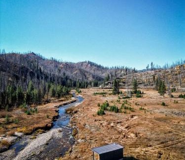 Boise County Other | Secluded Modern Yurt with Sauna Perfect for Small Groups in Boise, Idaho