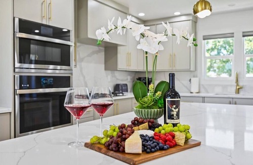 Burley House | Sleek modern design meets peaceful retreat for a comfortable stay.