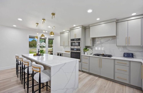 Burley House | Sleek modern design meets peaceful retreat for a comfortable stay.