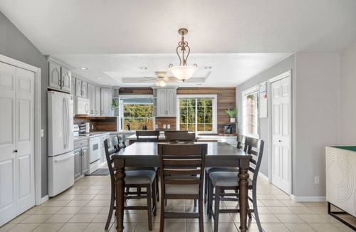 Covington House | Spacious Family Escape: Hot Tub - Huge Yard