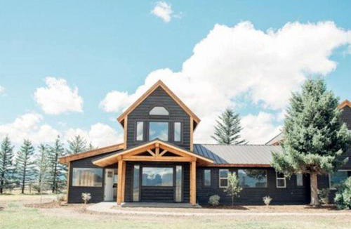 Tetonia House | Spacious Farmhouse Estate with Mountain Views & Dual Kitchens near Skiing and Trails in Tetonia, Idaho