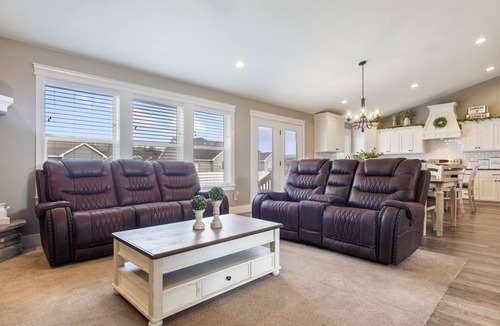 Idaho Falls House | Spacious Home with swim spa and games sleeps 27