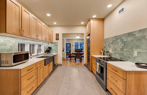 Riverfront House | Step into style at this beautifully renovated 3-bedroom, 2-bathroom home in the heart of Missoula’s Riverfront neighborhood. Perfectly blending designer finishes with a cozy, modern vibe, this is the ultimate home base for your Montana getaway.