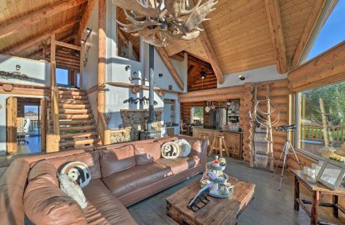 Driggs House | Stunning Driggs Retreat w/Private Hot Tub & Pond!