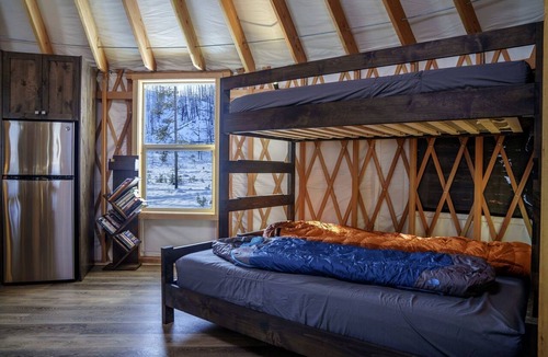 Boise County Cabin | Stunning Full Equipped Yurt with Sauna in Boise, Idaho