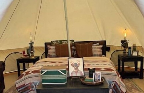 Ririe RV Rental | The Old Faithful Glamping YURT in Ririe Idaho