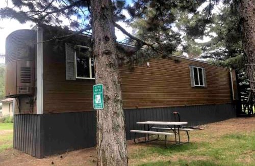 Palisades House | Unique Steampunk Tiny House Rental in Swan Valley, Idaho near Jackson Hole