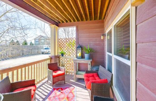 Ennis House | Walk to Main St! Ennis Townhome w/Balcony