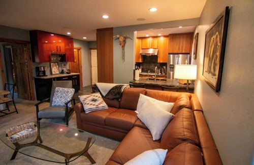 Warm Springs Condo | Warm Springs Snow Globe with views of Baldy!