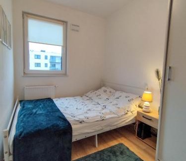 Chylonia Apartment | White & Blue Studio