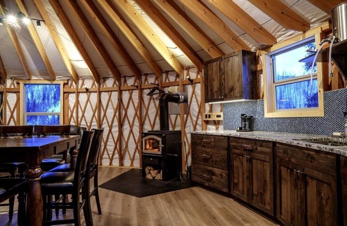 Boise County Cabin | Wonderful Yurt with Sauna and Incredible Mountain Views in Boise, Idaho