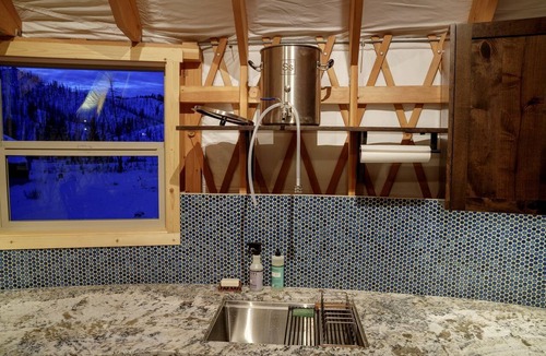 Boise County Cabin | Wonderful Yurt with Sauna and Incredible Mountain Views in Boise, Idaho
