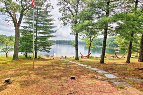 Baldwin Cabin w/Private Beach on Little Lake! in Baldwin
