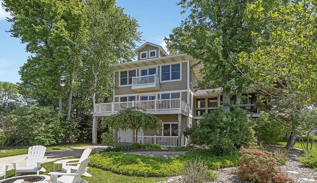 Beachfront Haven | Grill Hot Tub Sunset Views! in South Haven