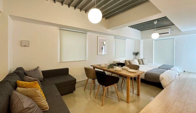 Beautiful Studio Apt City Center for 6 Ppl in Hiroshima