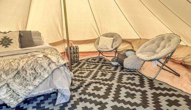 Charming Bell Tent in Swan Valley, Idaho near Palisades Lake and Jackson Hole