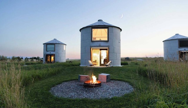 Clark Farm Silos #3 - Stunning Mountain Views