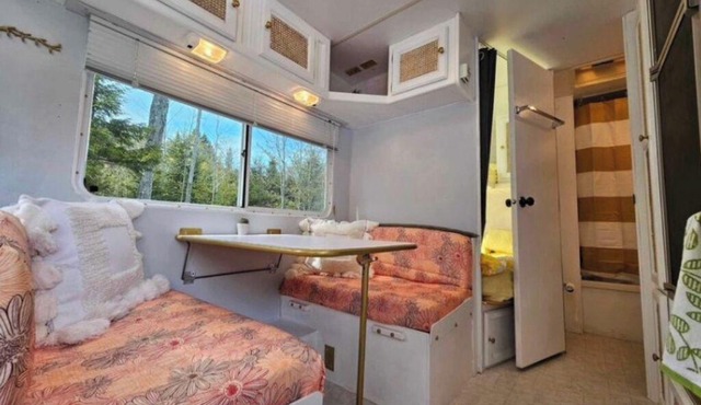 Cozy Glamping Guesthouse with private yard, patio, firepit. in Upper Hammonds Plains