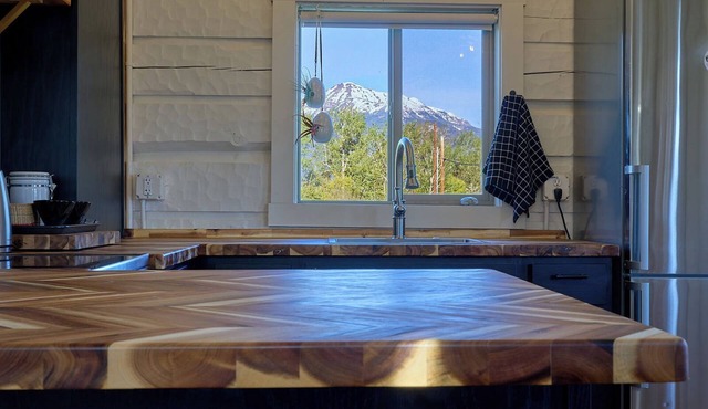 EVERYTHING IS NEW! Adorable Tiny Log Cabin with Awesome Views, Walk Everywhere