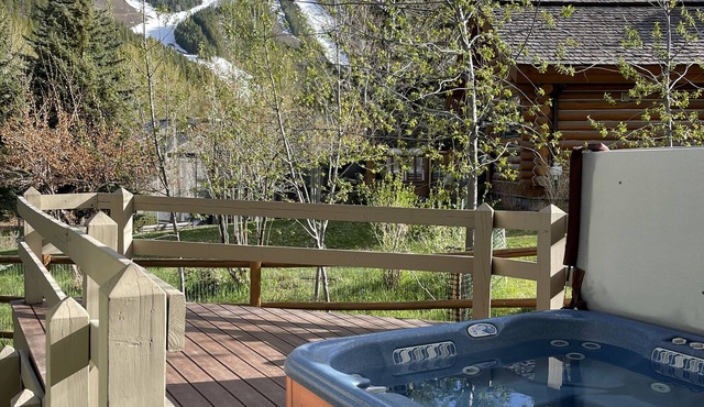 Fabulous location! Relax with River & Baldy views.