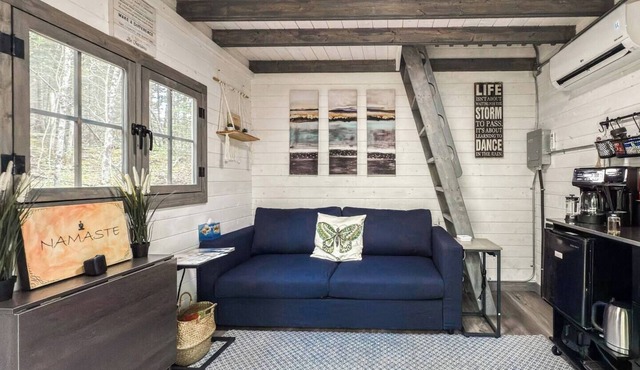 Family Bunkie | Sleeps 4 | Forest Views + Loft in Mount Uniacke