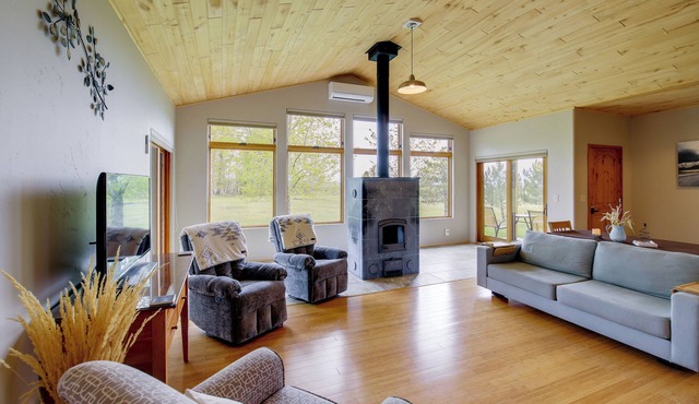 Fish, Hike & More! Home w/Views in Stevensville