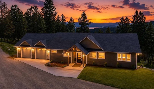 Group Retreat Near Glacier | Lake Views