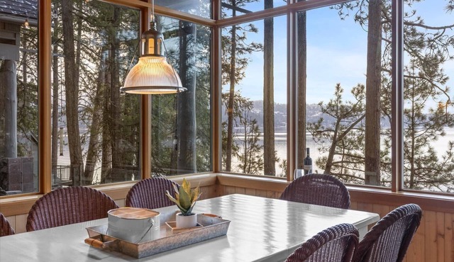 Hayden Lake Hideaway | Lakefront Home on Hayden Lake | Private Boat Dock