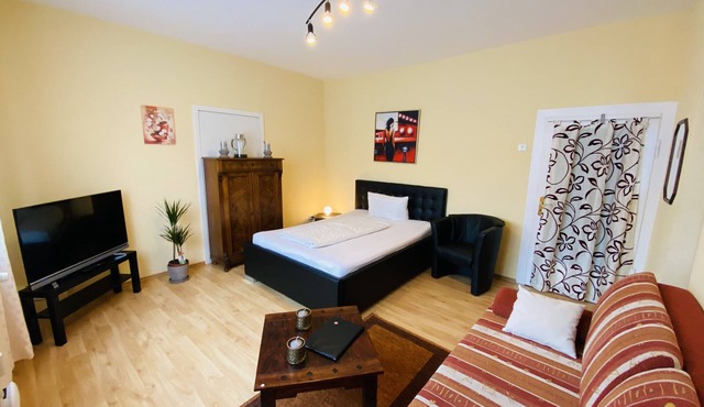 Ideal for commuters or fitters on 27 square meters in Schleusingen for up to 2 people in Schleusingen