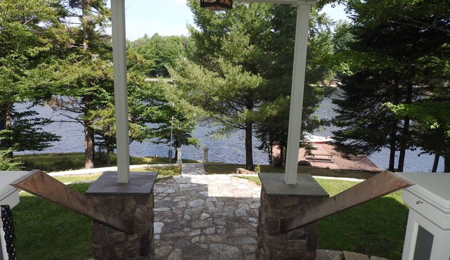 Large Old Forge Waterfront Victorian With Dock in Old Forge
