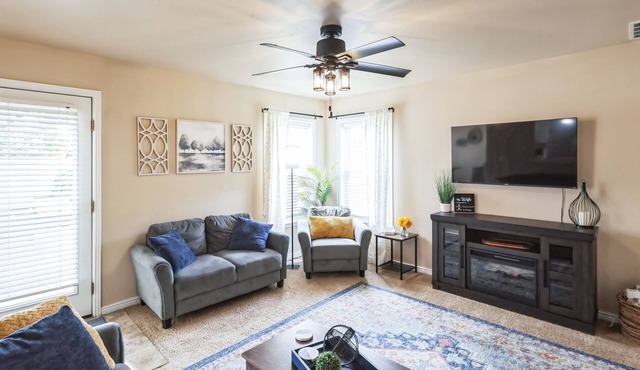 NEW LISTING! Cozy Corner Oasis with Hot Tub