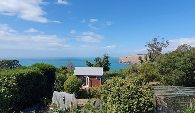 Ocean View tiny house in Christchurch