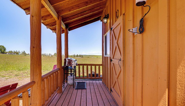 Pets Welcome! Quiet Country Cabin in Grangeville