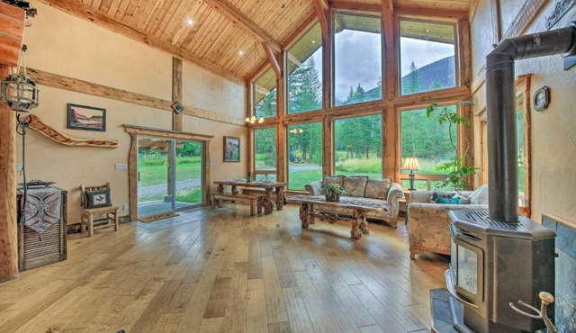 Private Deck & Mtn Views: Family Getaway in Eureka