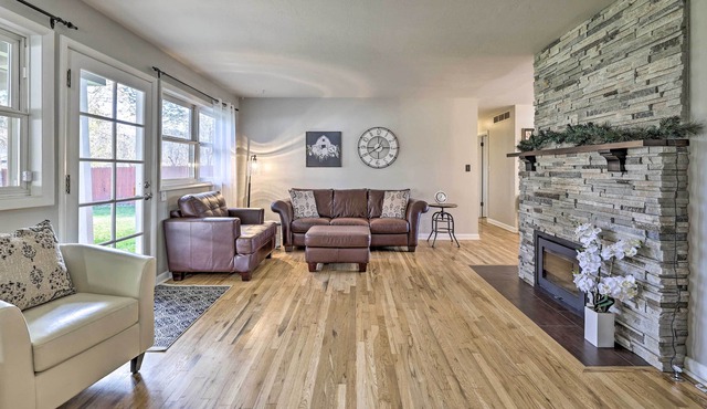 Quiet 1955 Home w/ Patio & Fire Pit in Boise!