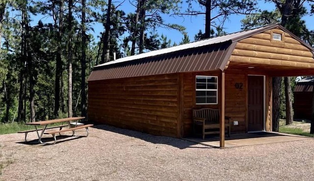 Rustic Cabin with Surrounded by Nature in South Dakota in Rapid City