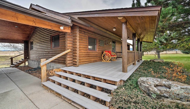 Secluded Retreat w/Wood Stove, 11 Mi to Bozeman!