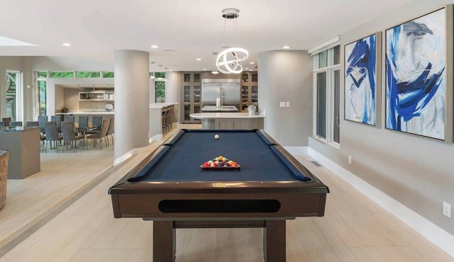 Sleeps 24! Luxe Waterfront Estate w Beach, Hot Tub