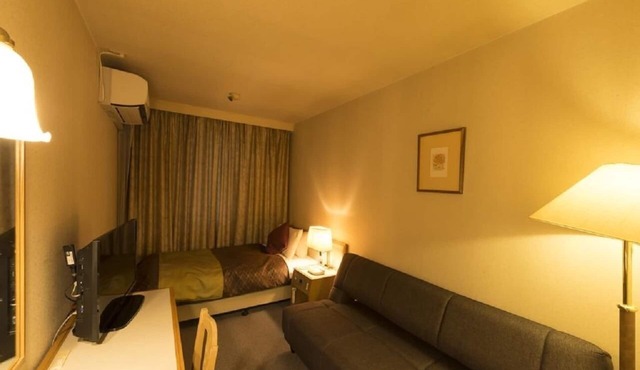 Smoking Single with sofa Slightly larger room fo/Uozu Toyama in Uozu