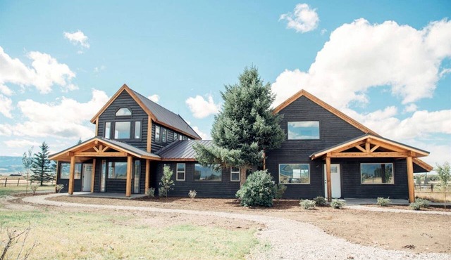 Spacious Farmhouse Estate with Mountain Views & Dual Kitchens near Skiing and Trails in Tetonia, Idaho