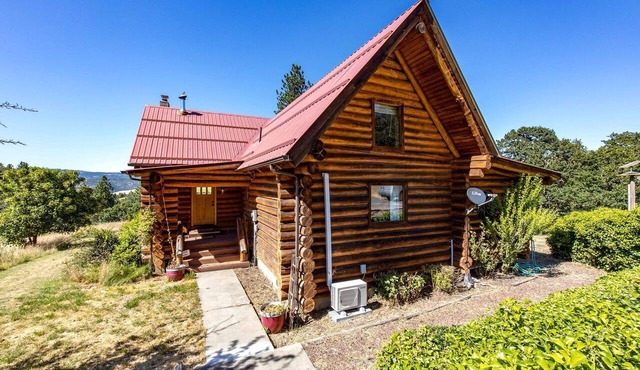 Stunning Cabin Retreat with Sauna, Book Library and Incredible Game Room in Lyle, Washington