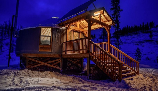 Stunning Full Equipped Yurt with Sauna in Boise, Idaho