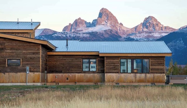 Teton Homestead: Modern Home + Epic Teton Views