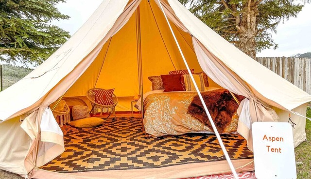 The Aspen Boho Glamping tent