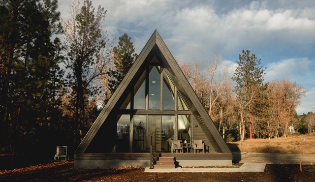 The Sapphire A-Frame in Stevensville, Montana