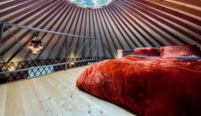 Vibrant and unique yurt - Welcome to Madrona Grove in Sequim